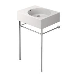 Duravit Universal Designsiphon Chrom poliert, Messing, waagerecht, geeignet für Was... DURAVIT-0050361000 4021534170133 (Abb. 1)