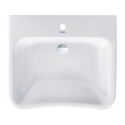 Duravit DuraStyle Waschtisch 570x650x170mm wh Weiß Hochglanz, Rechteckig, WonderGl... DURAVIT-23306500001 4021534958694 (Abb. 1)