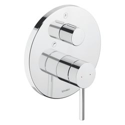 Duravit Circle Einhebel-Wannenmischer Unterputz, Anzahl Verbraucher 2, Chrom, Anz... DURAVIT-CE5210018010 4067116383799 (Abb. 1)