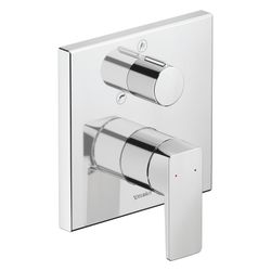 Duravit Manhattan Einhebel-Wannenmischer Unterputz, 2 Verbraucher, Chrom, Handbra... DURAVIT-MH5210018010 4067116383782 (Abb. 1)