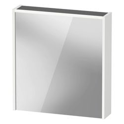 Duravit D-Code Spiegelschrank Wandmontage 148x650x700mm, Weiß, Tür R, 2 Glasfa... DURAVIT-DC7105R18180000 4067116379341 (Abb. 1)