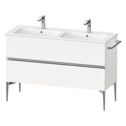 Duravit Sivida Waschtischunterbau bodenstehend 477x1280x591mm, Mattweiß, Griff... DURAVIT-SV4647010180000 4067116392715 (Abb. 1)