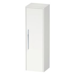 Duravit D-Code Halbhochschrank Dekor 360x400x1320mm Mattweiß, 1 Tür R 2 Glasfa... DURAVIT-DC1338R10180000 4067116377132 (Abb. 1)