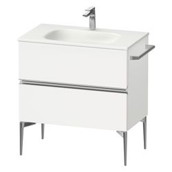 Duravit Sivida Waschtischunterbau bodenstehend 477x810x592mm, Mattweiß, Griffl... DURAVIT-SV4651010180000 4067116394597 (Abb. 1)