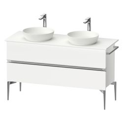 Duravit Sivida Konsolenwaschtischunterbau bodenstehend 475x1315x548mm ohne KSP... DURAVIT-SV4661010180000 4067116400601 (Abb. 1)