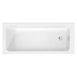 Duravit D-Code Badewanne 470x700x1600mm, 213l, Weiß, Rechteckig, Einbau, 1 Rüc... DURAVIT-700669000000000 4067116361421 (Abb. 1)