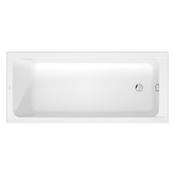 Duravit D-Code Badewanne 470x750x1700mm, 253l, Weiß, Rechteckig, Einbau, 1 Rüc... DURAVIT-700671000000000 4067116361445 (Abb. 1)