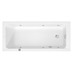 Duravit D-Code Whirlwanne Rechteckig, Einbau, 700x1600x470mm, Jet Project, 1 R... DURAVIT-760669000JP1000 4067116364521 (Abb. 1)