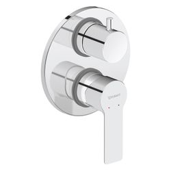 Duravit D-Code Einhebelmischer Unterputz Set, Anzahl Verbraucher 2, Chrom, Umstel... DURAVIT-DC5210008010 4067116367898 (Abb. 1)