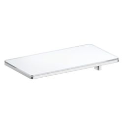 Duravit Ablage für Brausestange 214mm, Chrom/Weiß Hochglanz... DURAVIT-41000610 4067116387445 (Abb. 1)