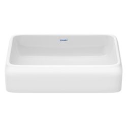 Duravit Qatego Aufsatzbecken 500mm, Weiß Hochglanz, ohne Überlauf/HL und HLB, RW gl... DURAVIT-2383500079 4067116323016 (Abb. 1)