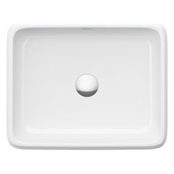 Duravit Qatego Aufsatzbecken 500mm, Weiß Hochglanz, ohne Überlauf/HL und HLB, RW gl... DURAVIT-2383500079 4067116323016 (Abb. 1)