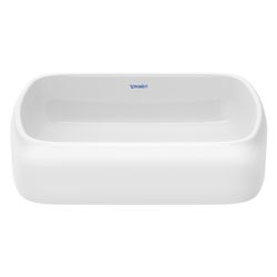 Duravit Qatego Aufsatzbecken 500mm, Weiß Hochglanz, ohne Überlauf und HLB, RW glasi... DURAVIT-2384500079 4067116330939 (Abb. 1)