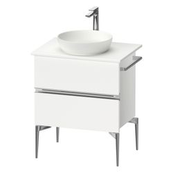 Duravit Sivida Konsolenwaschtischunterbau bodenstehend 475x645x548mm ohne KSP ... DURAVIT-SV4657010180000 4067116383522 (Abb. 1)
