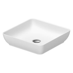 Duravit Sivida Aufsatzbecken 400mm, Weiß Seidenmatt, DuroCast Plus, eckig, ohne Übe... DURAVIT-2660013200 4067116415995 (Abb. 1)