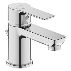 Duravit D-Code Einhebel-Waschtischmischer 125mm, Chrom HG, Keramikmischsystem, Au... DURAVIT-DC1013001010 4067116367607 (Abb. 1)