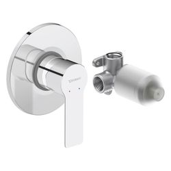 Duravit D-Code Einhebelmischer Unterputz Set, Anzahl Verbraucher 1, Chrom, 27l/mi... DURAVIT-DC4210007010 4067116367874 (Abb. 1)