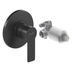 Duravit D-Code Einhebelmischer Unterputz Set, Anzahl Verbraucher 1, Mattschwarz, ... DURAVIT-DC4210007046 4067116367881 (Abb. 1)