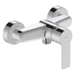 Duravit D-Code Einhebel-Brausemischer Aufputz, Chrom, Anschlussart S-Anschlüsse, ... DURAVIT-DC4230001010 4067116367522 (Abb. 1)