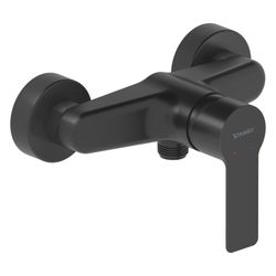 Duravit D-Code Einhebel-Brausemischer Aufputz, Mattschwarz, Anschlussart S-Anschl... DURAVIT-DC4230001046 4067116367546 (Abb. 1)