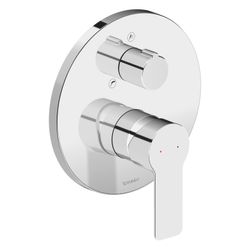Duravit D-Code Einhebel-Wannenmischer Unterputz, Anzahl Verbraucher 2, Chrom, Wan... DURAVIT-DC5210012010 4067116367737 (Abb. 1)