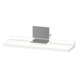 Duravit Sivida Spiegel-Ablage 400x115x35mm Chrom/Mattweiß ohne Konsolenträger... DURAVIT-SV7430010180000 4067116383614 (Abb. 1)