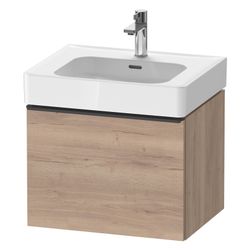 Duravit D-Neo Waschtischunterbau wandhäng. 452x584x440mm B, Eiche Marmoriert M... DURAVIT-DE42760BD550000 4067116347661 (Abb. 1)