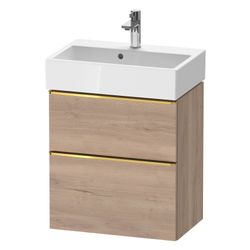 Duravit D-Neo Waschtischunterbau wandh. 372x584x625mm Compact Eiche Marmoriert... DURAVIT-DE4329034550000 4067116347791 (Abb. 1)