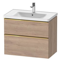 Duravit D-Neo Waschtischunterbau wandhäng. 452x784x625mm Eiche Marmoriert Matt... DURAVIT-DE4355034550000 4067116347258 (Abb. 1)