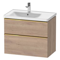Duravit D-Neo Waschtischunterbau wandhäng. 452x784x625mm Eiche Marmoriert Matt... DURAVIT-DE4357034550000 4067116348057 (Abb. 1)