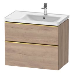 Duravit D-Neo Waschtischunterbau wandhäng. 452x784x625mm Eiche Marmoriert Matt... DURAVIT-DE4358034550000 4067116348101 (Abb. 1)