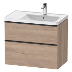 Duravit D-Neo Waschtischunterbau wandh. 452x784x625mm B, Eiche Marmoriert Matt... DURAVIT-DE43580BD550000 4067116348132 (Abb. 1)