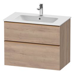 Duravit D-Neo Waschtischunterbau wandhäng. 462x810x625mm Eiche Marmoriert Matt... DURAVIT-DE4362004550000 4067116348316 (Abb. 1)