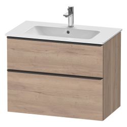 Duravit D-Neo Waschtischunterbau wandh. 462x810x625mm B, Eiche Marmoriert Matt... DURAVIT-DE43620BD550000 4067116348378 (Abb. 1)