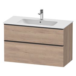 Duravit D-Neo Waschtischunterbau wandhäng. 462x1010x625mm Eiche Marmoriert Mat... DURAVIT-DE43630BD550000 4067116348439 (Abb. 1)