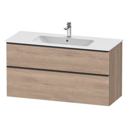 Duravit D-Neo Waschtischunterbau wandhäng. 462x1210x625mm Eiche Marmoriert Mat... DURAVIT-DE43640BD550000 4067116348491 (Abb. 1)