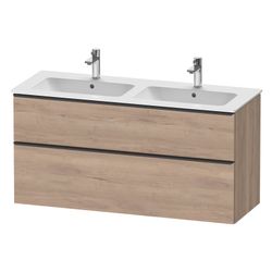 Duravit D-Neo Waschtischunterbau wandhäng. 462x1280x625mm Eiche Marmoriert Mat... DURAVIT-DE43650BD550000 4067116348545 (Abb. 1)