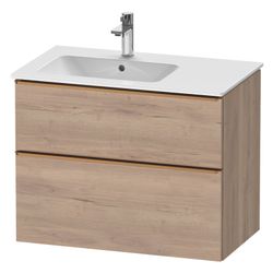 Duravit D-Neo Waschtischunterbau wandhäng. 462x810x625mm Eiche Marmoriert Matt... DURAVIT-DE4366004550000 4067116348552 (Abb. 1)