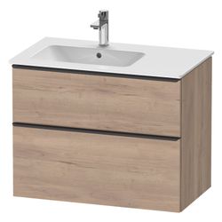 Duravit D-Neo Waschtischunterbau wandh. 462x810x625mm B, Eiche Marmoriert Matt... DURAVIT-DE43660BD550000 4067116348323 (Abb. 1)