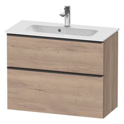 Duravit D-Neo Waschtischunterbau wandhäng. 372x810x625mm Compact Eiche Marmori... DURAVIT-DE43690BD550000 4067116348743 (Abb. 1)