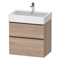 Duravit D-Neo Waschtischunterbau wandh. 442x684x625mm Eiche Marmoriert Matt, G... DURAVIT-DE43720BD550000 4067116348897 (Abb. 1)