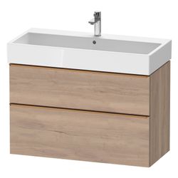 Duravit D-Neo Waschtischunterbau wandh. 442x984x625mm Eiche Marmoriert Matt, G... DURAVIT-DE4374004550000 4067116348958 (Abb. 1)