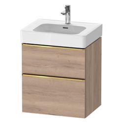 Duravit D-Neo Waschtischunterbau wandhäng. 452x584x625mm Eiche Marmoriert Matt... DURAVIT-DE4376034550000 4067116349078 (Abb. 1)