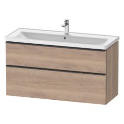 Duravit D-Neo Waschtischunterbau wandhäng. 452x1184x625mm Eiche Marmoriert Mat... DURAVIT-DE43910BD550000 4067116349450 (Abb. 1)