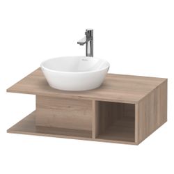 Duravit D-Neo Konsolenwaschtischunterbau wandh. 550x800x260mm, Eiche Marmoriert Ma... DURAVIT-DE492805555 4067116349511 (Abb. 1)