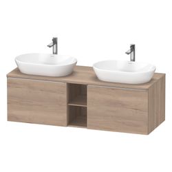 Duravit D-Neo Konsolenwaschtischunterbau wandh. 550x1400x459mm B, Eiche Marmor... DURAVIT-DE4950B70550000 4067116349771 (Abb. 1)