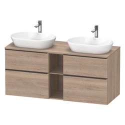 Duravit D-Neo Konsolenwaschtischunterbau wandh. 550x1400x664 B, Eiche Marmor. ... DURAVIT-DE4970BBD550000 4067116350135 (Abb. 1)