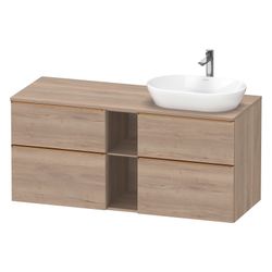 Duravit D-Neo Konsolenwaschtischunterbau wandhäng. 550x1400x664 Eiche Marmor. ... DURAVIT-DE4970R04550000 4067116350197 (Abb. 1)