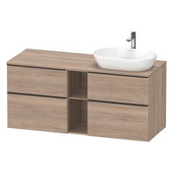 Duravit D-Neo Konsolenwaschtischunterbau wandh. 550x1400x664 Eiche Marmor. Mat... DURAVIT-DE4970RBD550000 4067116350241 (Abb. 1)