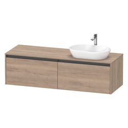 Duravit Ketho.2 Konsolenwaschtischunterbau wandh 550x1600x459mm Eiche Marmorie... DURAVIT-K24889R55550000 4067116350548 (Abb. 1)